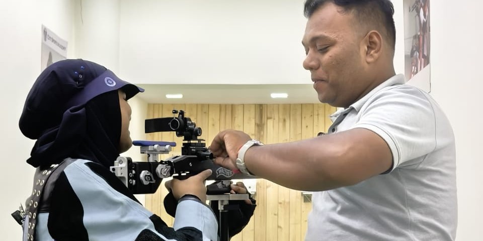 Rifle shooting range in sion