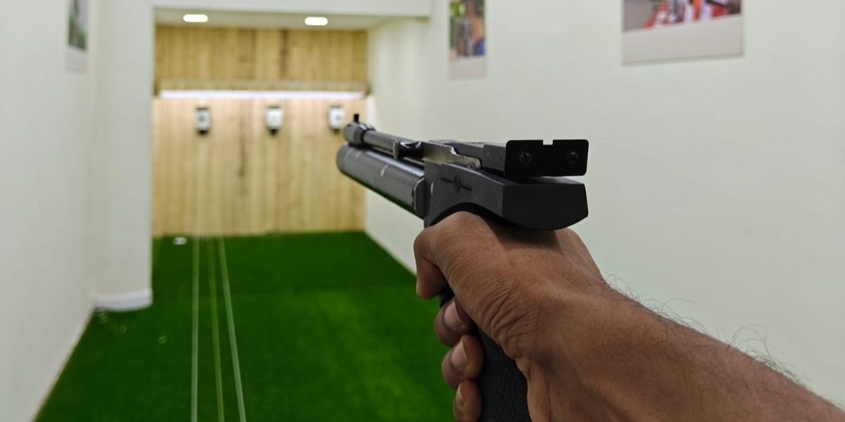 Rifle shooting range in sion